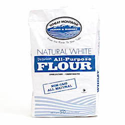 UNBLEACHED WHITE FLOUR, ALL PURPOSE, NATURAL PREMIUM, 50 LB BAG