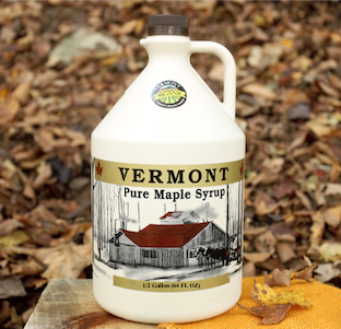 ORGANIC MAPLE SYRUP, AMBER, HALF GALLON