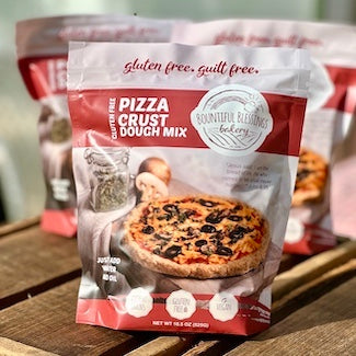 PIZZA CRUST, DIY DRY MIX, GLUTEN FREE, MAKES 12 CRUSTS