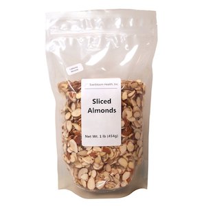 CALIFORNIA ALMONDS, SLICED, 1 LB