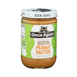 PEANUT BUTTER ORGANIC CREAMY + SALT 16 OZ